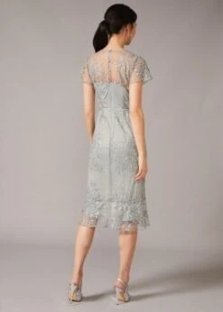 Phase Eight Juliana Floral Embroidered Dress, Eau De Nil/Green -EleganceWear Store phase eight juliana floral embroidered dress eau de nil green1 e1591972311818