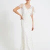 Phase Eight Layla Lace Wedding Maxi Dress, Ivory