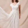 Phase Eight Lorena Tulle Short Wedding Dress, Ivory