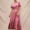 Phase Eight Nancie Eclipse Dress, Rosewood Pink