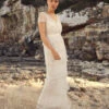 Phase Eight Nyelle Layered Wedding Dress, Ivory