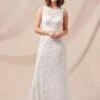 Phase Eight Ottilie Beaded Maxi Wedding Dress, Ivory