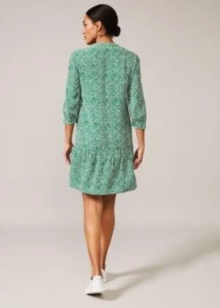 Phase Eight Penele Ditsy Swing Dress, White/Green -EleganceWear Store phase eight penele ditsy swing dress white green1 e1592235475385