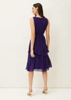 Phase Eight Breesha Belted Dress, Violet/Purple 3 Phase Eight Breesha Belted Dress, Violet/Purple -EleganceWear Store phase eight phase eight breesha belted dress violet purple1 e1618492904648