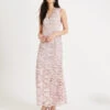 Phase Eight Zoey Lace Maxi Dress, Pink/Blush