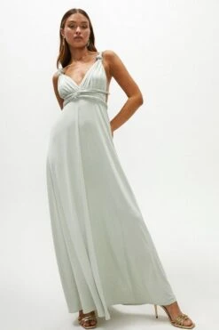Coast Multiway Jersey Maxi Dress, Pistachio Light Green