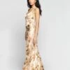Reformation Esa Silk Dress, Bella/Ivory/Multi