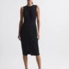 Reiss LAYLA Sleeveless Bodycon Dress, Black