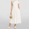 ROKSANDA Brigitte Midi Dress, Ivory