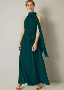 Phase Eight Roxi Maxi Bridesmaid Dress, Emerald Green
