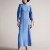 Ted Baker Ninora Maxi Dress, Light Blue