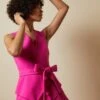 Ted Baker REINAH Tiered Sleeveless Dress, Pink