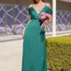 TFNC Carolina Jade Green Maxi Bridesmaid Dress