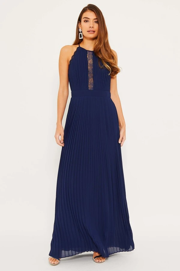 TFNC Haven Navy Maxi Lace Bridesmaid Dress, Navy Blue 1 TFNC Haven Navy Maxi Lace Bridesmaid Dress, Navy Blue