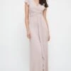 TFNC Juba Whisper Pink Maxi Dress, Blush/Pink
