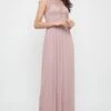 TFNC Naira Pale Mauve Maxi Bridesmaid Dress, Blush/Pink