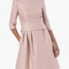 The Fold Camelot Tweed Dress, Pink/Blush