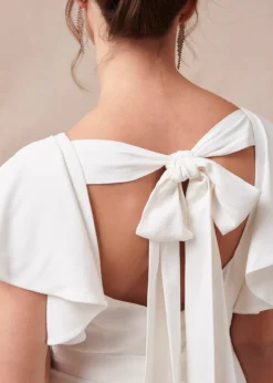 Phase Eight Ellery Frill Maxi Bridal Dress, Ivory -EleganceWear Store whistles ellery frill maxi dress ivory3