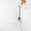 ASOS Y.A.S Wedding Maxi Dress With Lace Detail In White